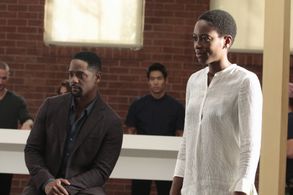Blair Underwood, Tracy Ifeachor, and David Lim in Quantico (2015)