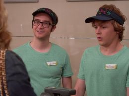 Logan Miller and Tom Fonss in Growing Up Fisher (2014)