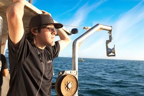 In the field at sea for 