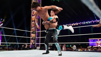 Humberto Garza Solano and Humberto Carrillo in WWE Super Show-Down (2020)