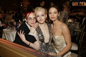 Julia Garner, Claudia Sulewski, and Billie Eilish