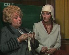 Zlata Adamovská and Stella Zázvorková in Rùzový Hubert (1985)