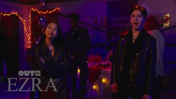 Daniella Dela Peña, Luke Hutchie, and Ivan D. Ossa in EZRA (2022)