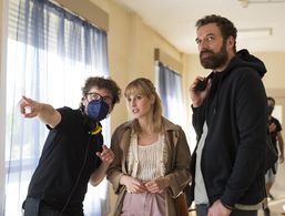 Juan Miguel del Castillo, Natalia de Molina, and Fred Tatien in Unfinished Affairs (2022)