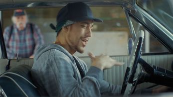 Sterling Hurst as MacDaddy in SHIFTING GEARS.