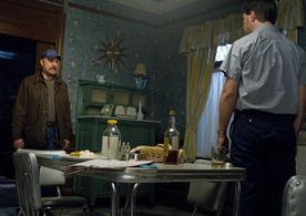 Jim Beaver and Edward Foy in Supernatural (2005)