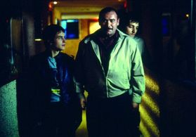 Lucas Crespi, Diego Luna, and Jesús Ochoa in Nicotina (2003)