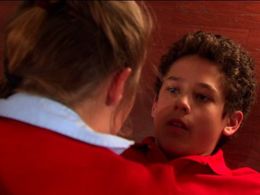 Griffin Frazen and Danielle Savre in Grounded for Life (2001)