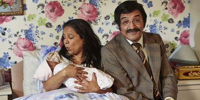 Shobu Kapoor and Adil Ray in Citizen Khan (2012)