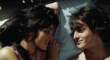 Peter Vack and Kelli Barrett in I Just Want My Pants Back (2012)