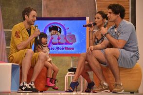 Andy Lee, Hamish Blake, Solenn Heussaff, and Ryzza Mae Dizon in The Ryzza Mae Show (2013)