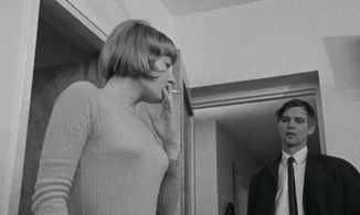 Per Oscarsson and Kerstin Tidelius in Who Saw Him Die? (1968)