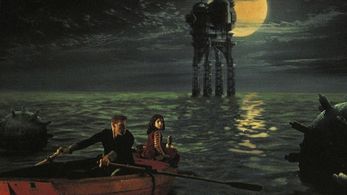 Ron Perlman and Judith Vittet in The City of Lost Children (1995)