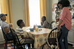 Tyla Abercrumbie, Alex R. Hibbert, and Birgundi Baker in The Chi (2018)