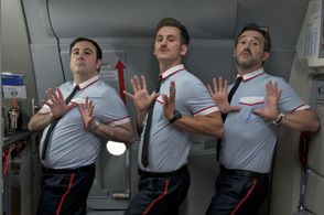 Javier Cámara, Raúl Arévalo, and Carlos Areces in I'm So Excited! (2013)