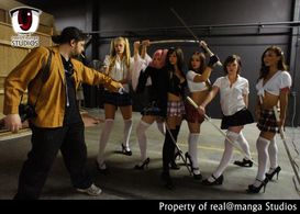 Caroline Posada, Isabella Sanchez, Cat Ce, Hailey Hua, Aurora Maria Lopez, and Chizura Kurata in The Dawn of Aquarius (2