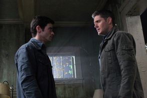 Jensen Ackles and Matt Cohen in Supernatural (2005)