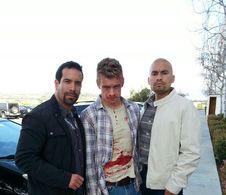working on Justified with Daniel Moncada and Jesse Luken