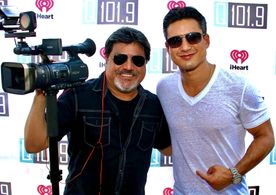 Mario Lopez and Director Daniel Ramos