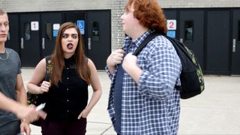 Tucker Albrizzi, Jason Erik Zacek, and Elanna White in Bully (2018)