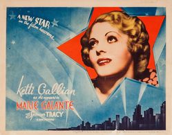 Ketti Gallian in Marie Galante (1934)