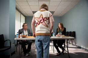 Nick Swardson and Jackie Sandler in Bucky Larson: Born to Be a Star (2011)