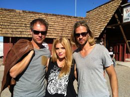 On set for Armin van Buuren's music video 