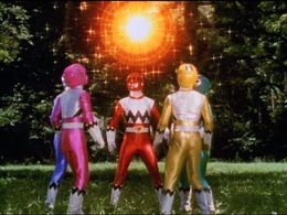 Archie Kao, Reggie Rolle, Danny Slavin, Valerie Vernon, and Cerina Vincent in Power Rangers Lost Galaxy (1999)