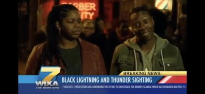 Still from Episode of Black Lightening