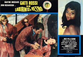 Mirta Miller, Olga Pehar, Ines Pellegrini, John Richardson, and Olga Montes in Eyeball (1975)