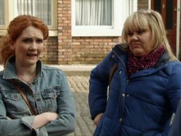 Lisa George and Jennie McAlpine in Coronation Street (1960)