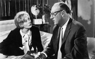 Michèle Morgan and Siegfried Schürenberg in Grand Hotel (1959)