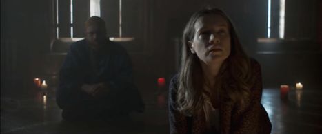 Catherine Walker and Steve Oram in A Dark Song (2016)