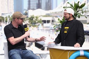 Kevin Smith and Brian Volk-Weiss at an event for IMDb at San Diego Comic-Con: IMDb at San Diego Comic-Con 2018 (2018)