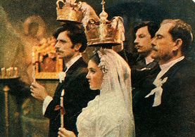 Aleksandr Lazarev and Zhanna Prokhorenko in Smertnyy vrag (1972)