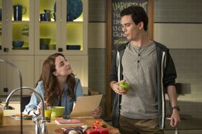 Juliette Goglia and Conor Romero in The Michael J. Fox Show (2013)