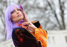 Picture taken as part of promotional materials used for the Hartford House Benefit Hair/High Fashion Runway show. Februa