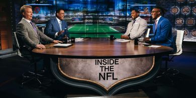 Phil Simms, James Brown, Ray Lewis, and Brandon Marshall in Inside the NFL (1977)