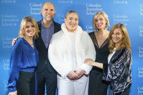 Crew and Cast at the Alfred I. duPont Awards ceremony for Love Them First!