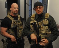 Steven Seagal and Steve Austin in Maximum Conviction (2012)