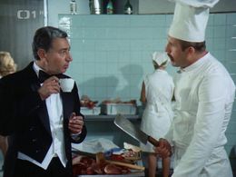 Jirí Lír and Petr Nározný in How About a Plate of Spinach? (1977)