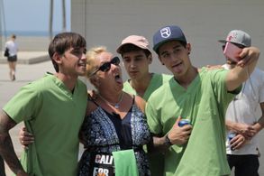 Jai Brooks, Beau Brooks, and Luke Brooks in Public Disturbance (2018)