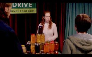 Amanda Lisman, Jared Padalecki and Kim Rhodes in Supernatural