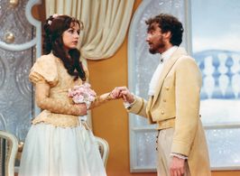 Veronika Freimanová and Ondrej Havelka in Certuv svagr (1984)