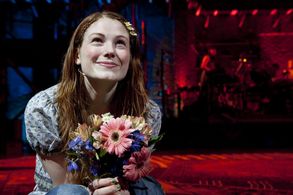 Allison Case in Hair on Broadway