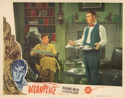 Richard Arlen and Tom Dugan in Accomplice (1946)