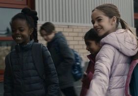 Melea Louissaint and Alexis McKenna