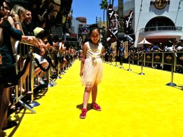 Lori Mae Hernandez Despicable Me 2 Event