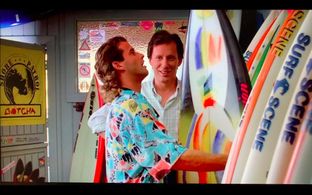 Still of James Woods and David Preston in The Boost