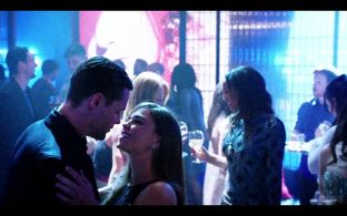 Justin Bruening and Kelly Albanese in CSI: Cyber (2015)